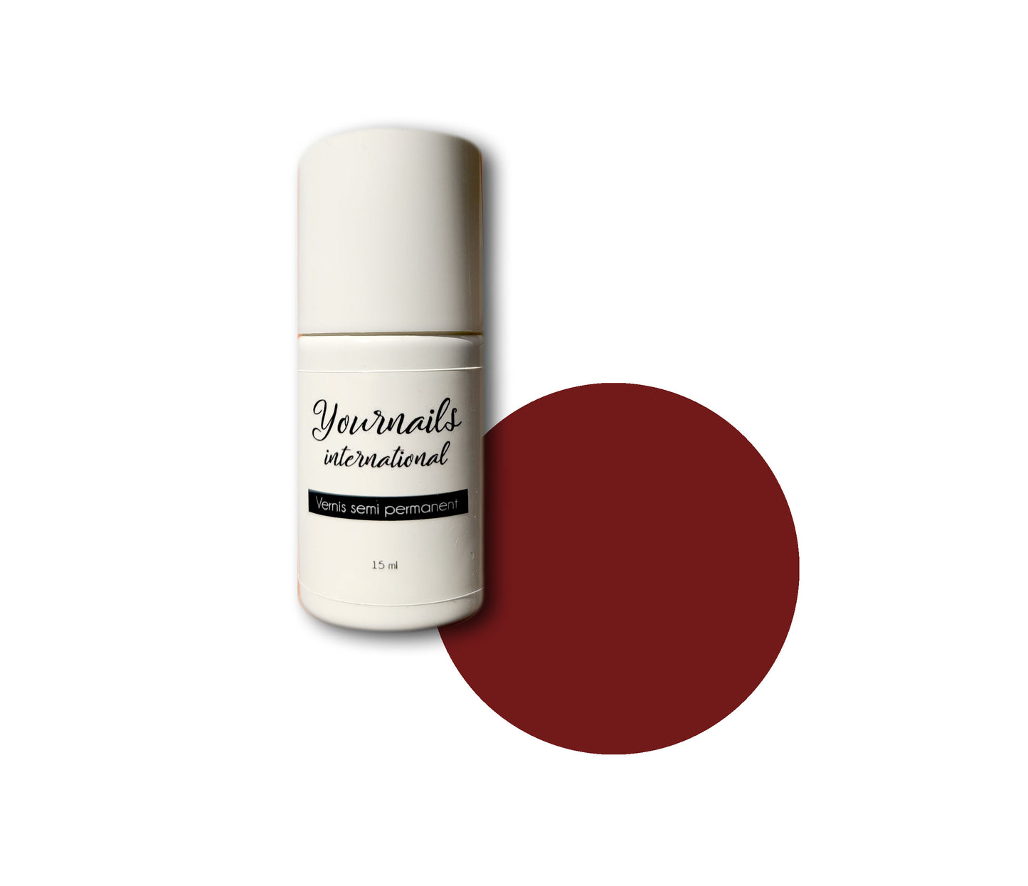 Semi permanent rouge foncé irisé G1427